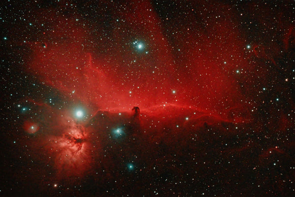 Image Captured Using the Lunt 80mm Universal Telescope Horse Head