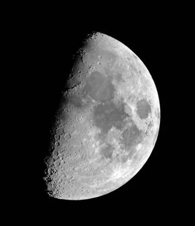 Image of Moon Taken with Vixen AX103S 103mm Refractor ED Telescope Set