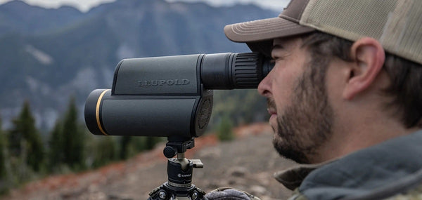 Leupold GR 12-40x60mm HD Impact Spotting Scope Outdoors Lifestyle Shot