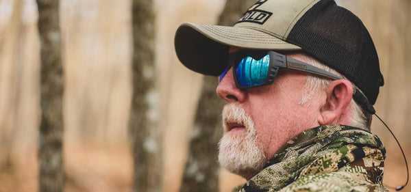 Leupold Payload - Dark Gray, Blue Mirror Eyewear Lifestyle Photo