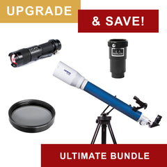 Upgrade & Save with Explore One Gemini 70mm Refractor Telescope Ultimate Bundle