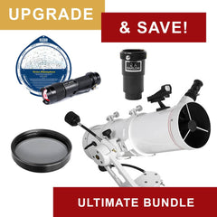 Upgrade & Save with Explore FirstLight 130mm Newtonian - Ultimate Bundle Package - with Twilight I Mount & Bonus Accessories