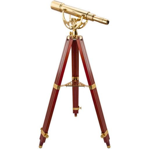 Barska 36x80mm Anchormaster Classic Brass Telescope w/ Mahogany