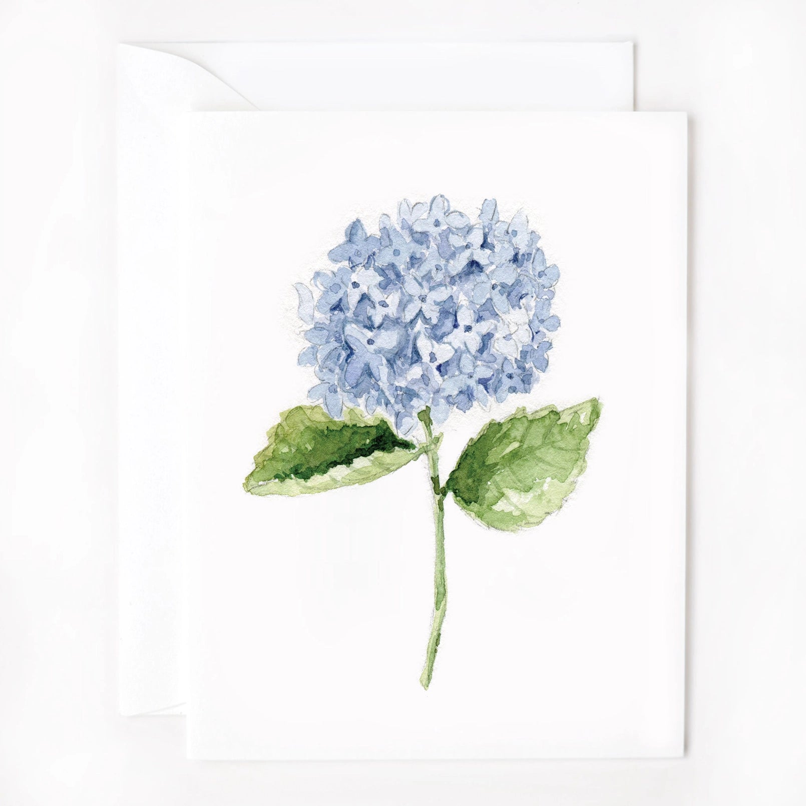 Hydrangea Stem Notecard Set