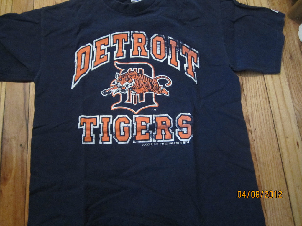 Vintage Detroit Tigers T-Shirt Large