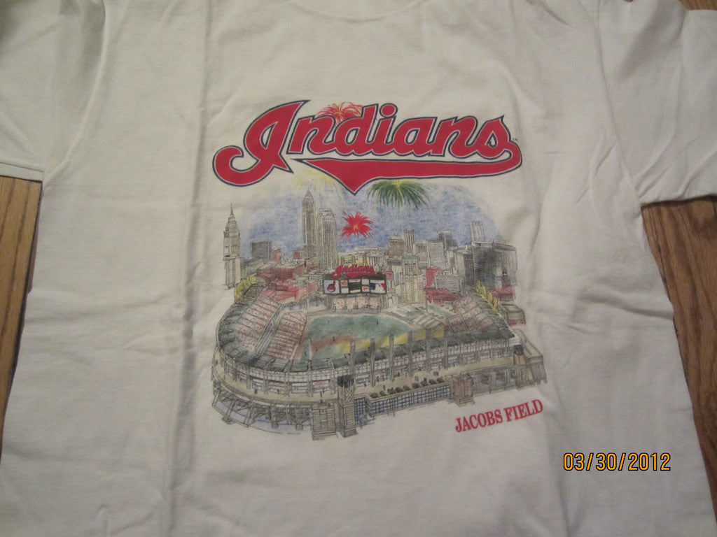 Lilmoxie — Cleveland Indians Jacobs Field T Shirt Large