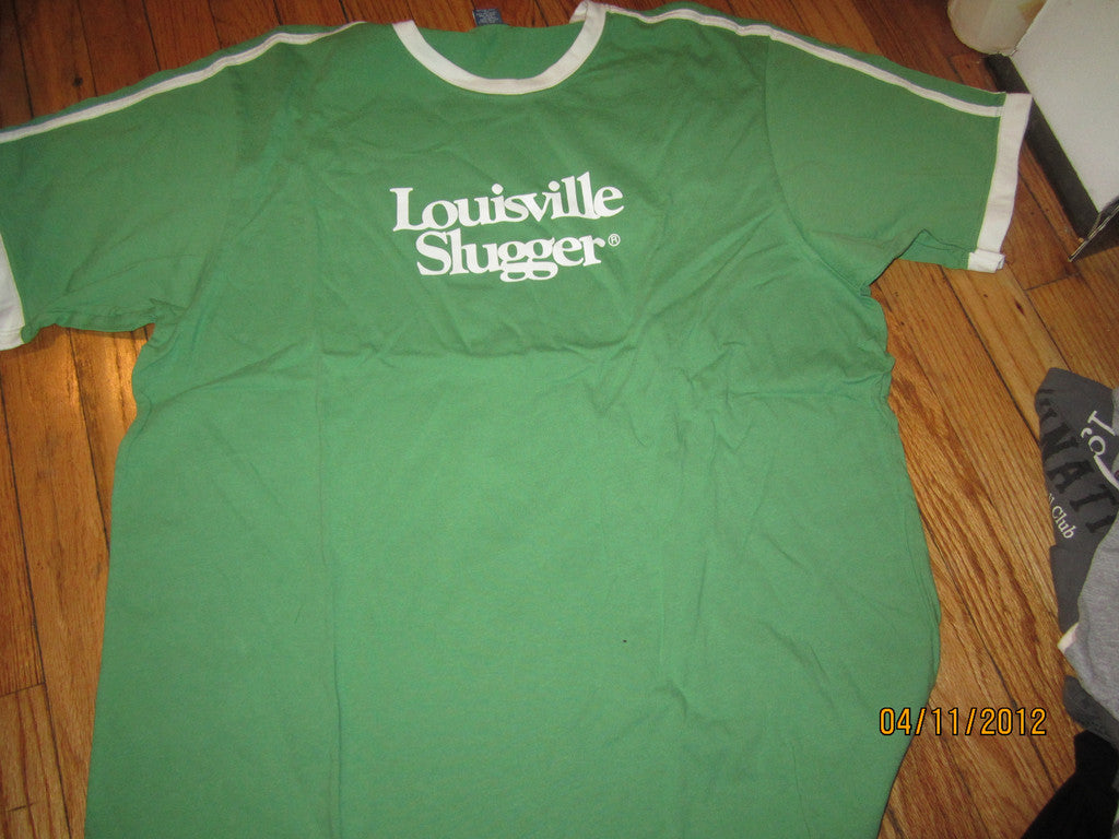 Louisville Slugger Logo T Shirt Baseball Bats Red Size 2XL