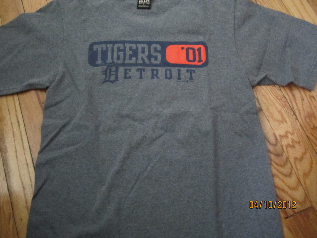 Lilmoxie — Detroit Tigers Old Logo Ringer T Shirt Small New W/Tag
