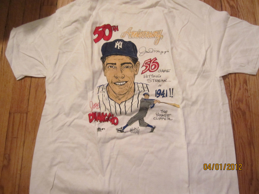 Vintage Joe Dimaggio 1991 T-shirt New York Yankees Clipper – For All To Envy