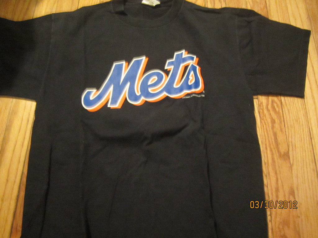 Mike Piazza Black Name & Number - #31 Baseball New York Mets T-Shirt