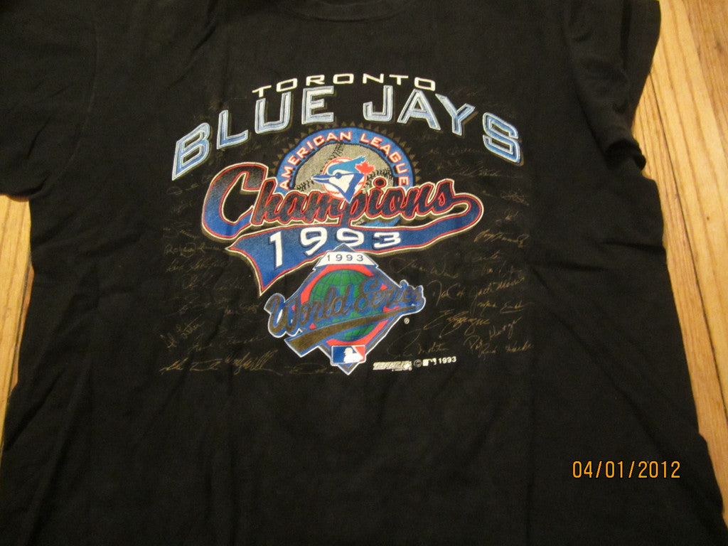 Vintage Toronto Blue Jays 1993 World Series Champions MLB Shirt