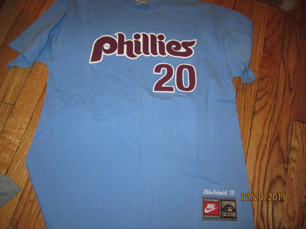 Philadelphia Phillies MIKE SCHMIDT T-Shirt NIKE Men's… - Gem