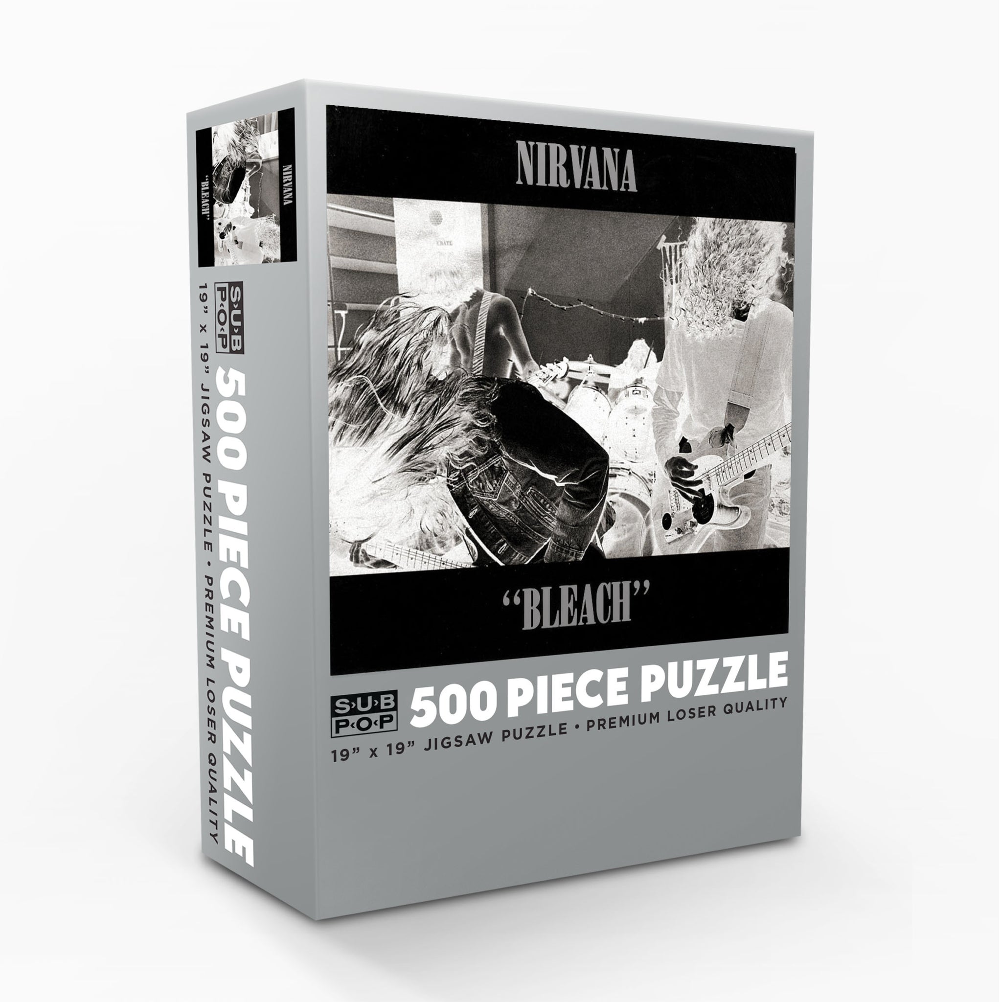 span operator Stuiteren Nirvana / Nirvana Bleach Puzzle 500 – Sub Pop Mega Mart