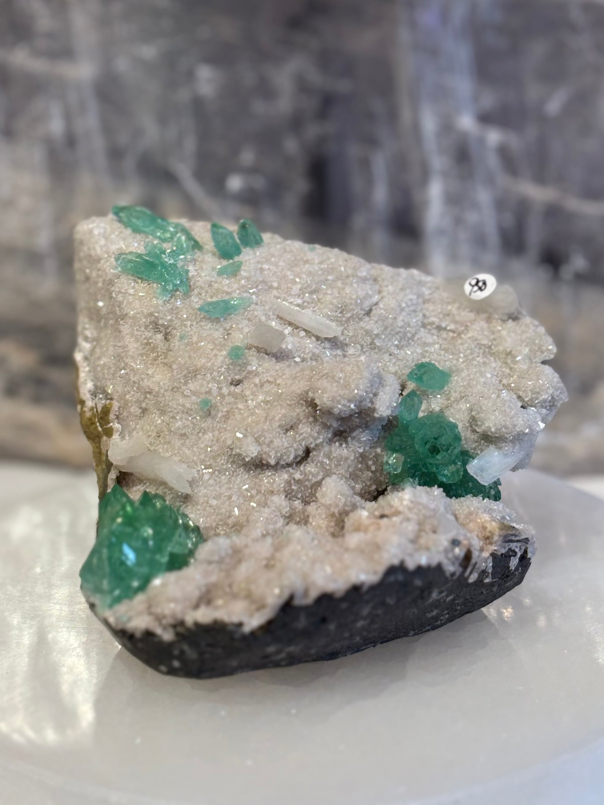 Green Apophyllite Cluster