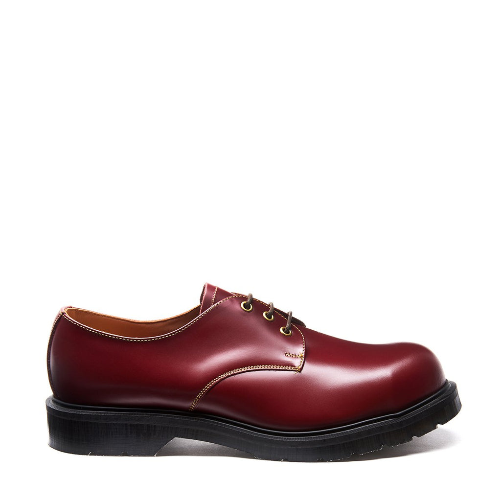 Classic 3 Eye Southerner Steel Toe Shoe in Cherry – Solovair Direct