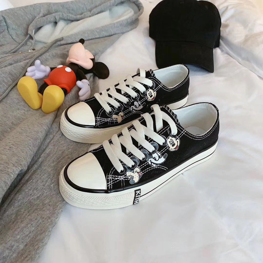 mickey canvas shoes