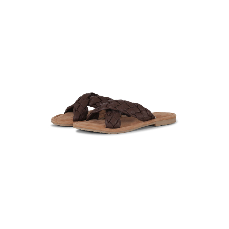 Ilse Jacobsen Leather Sandal - Bison