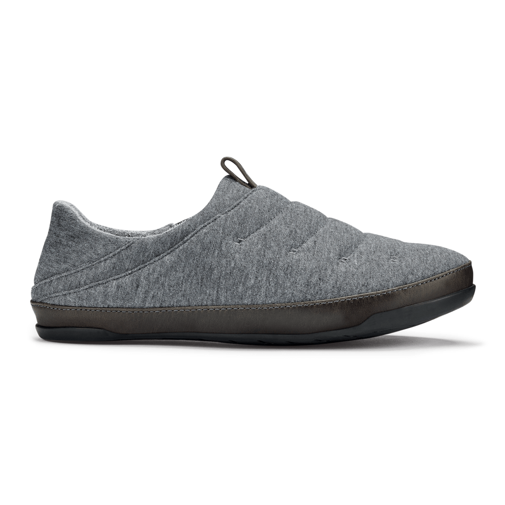 OluKai Men's Mahana Heathered Jersey Slippers