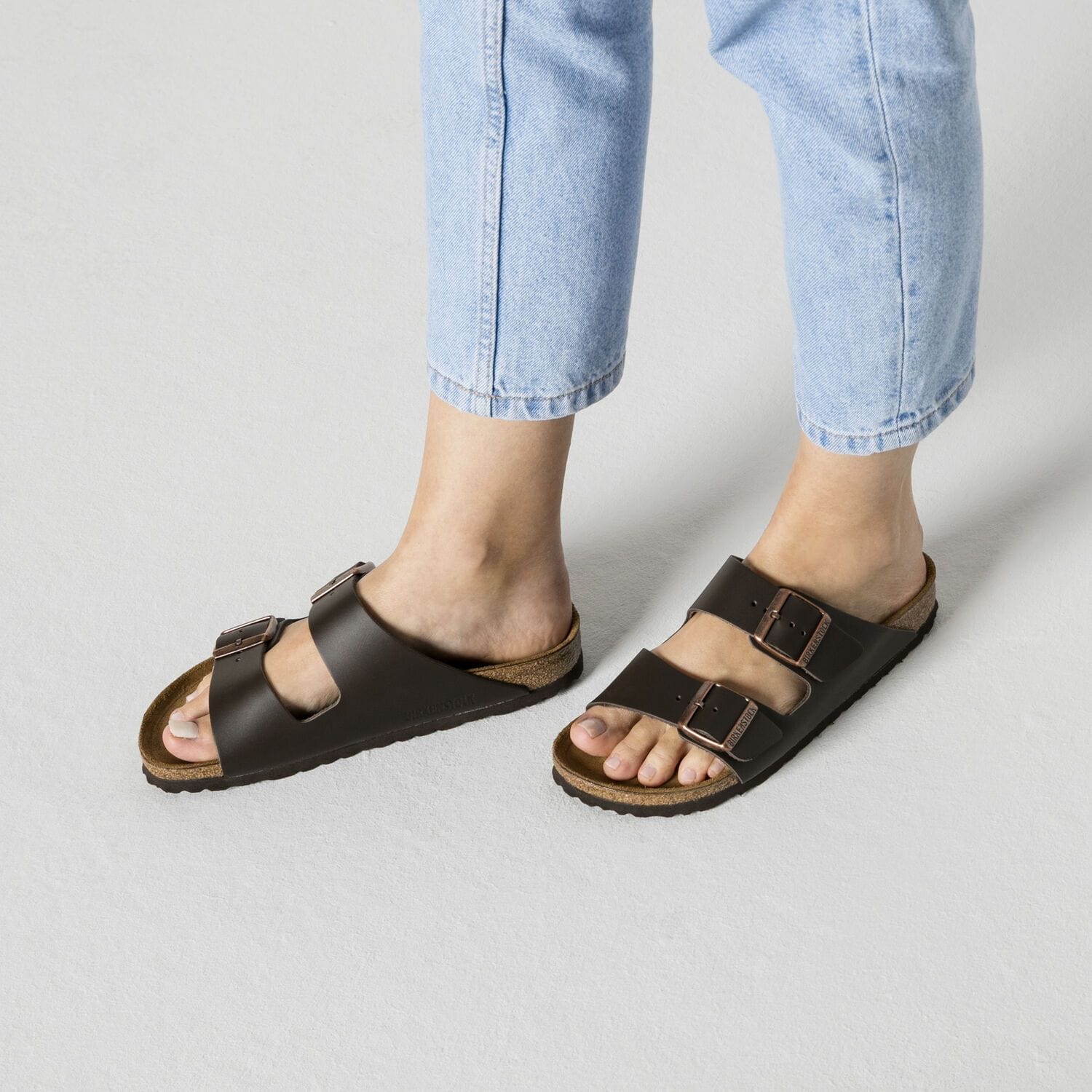 Birkenstock Arizona Dark Brown Sandal - Narrow Fit