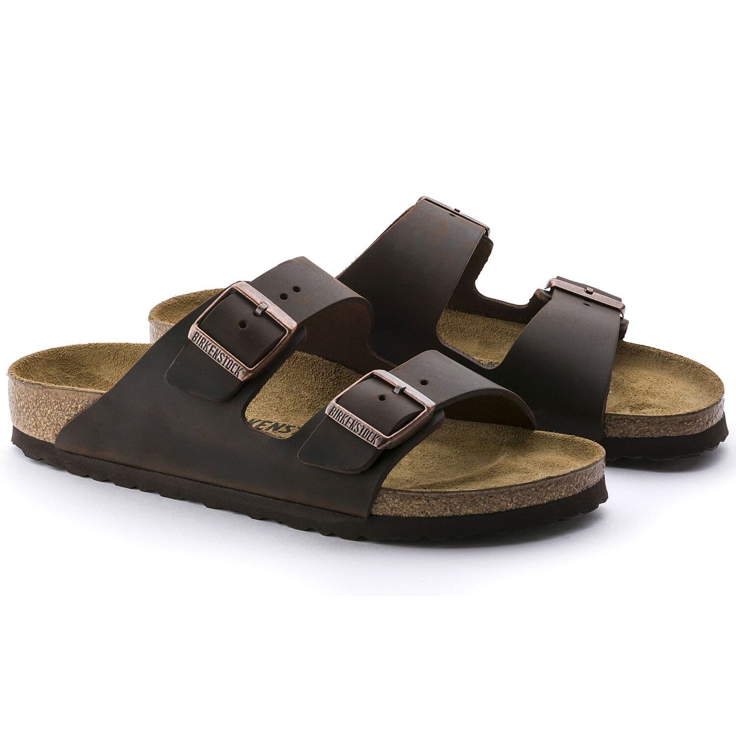 Birkenstock Arizona Habana Oiled Leather Sandal - Regular