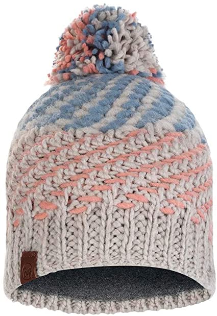 Buff Knitted & Polar Nella Hat