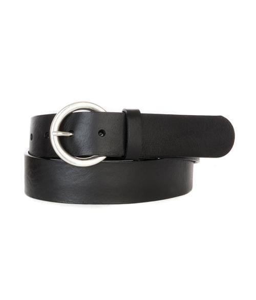 Brave Leather Milena Circle Buckle Bridle Belt