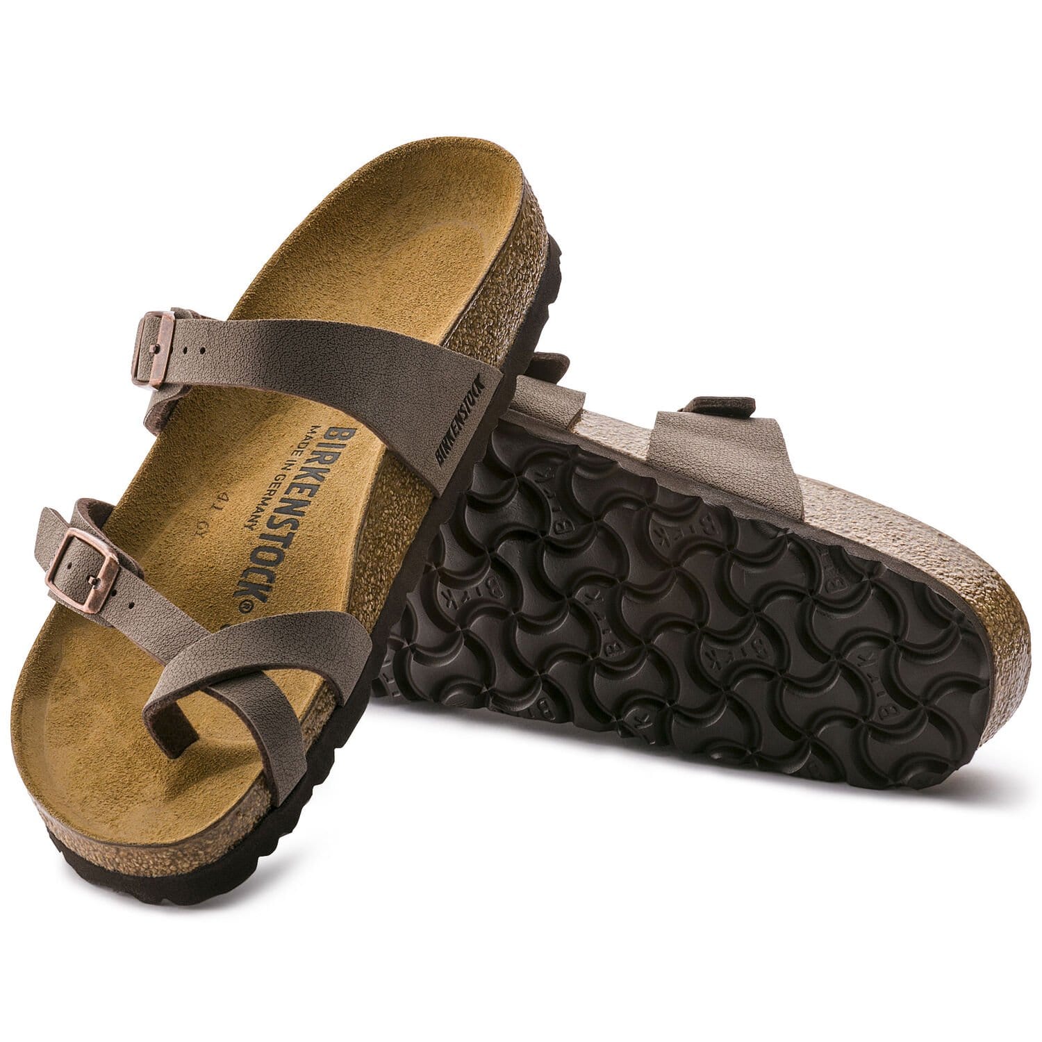 Birkenstock Mayari Birkibuc Mocca Sandals - Regular