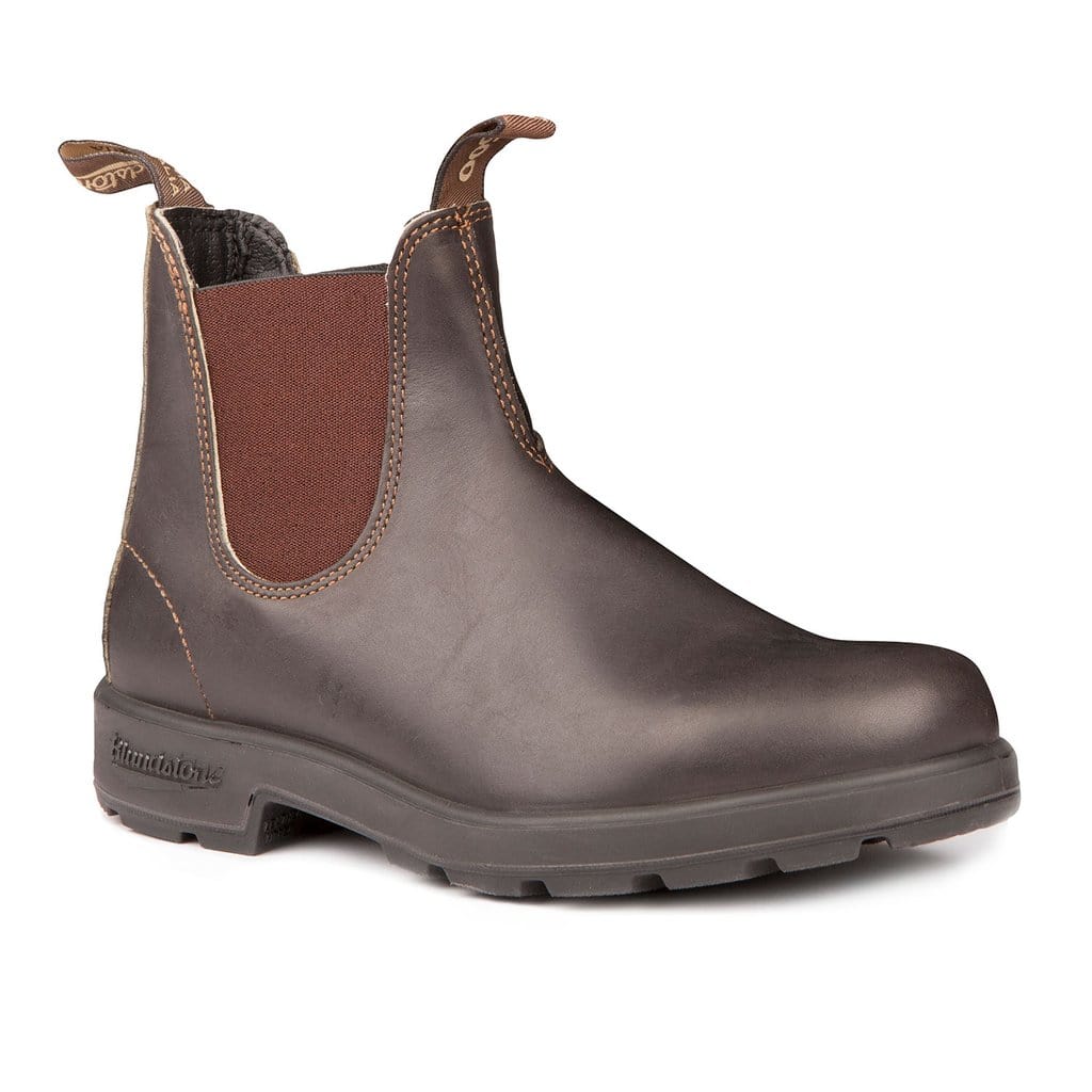 blundstone 500 original stout brown