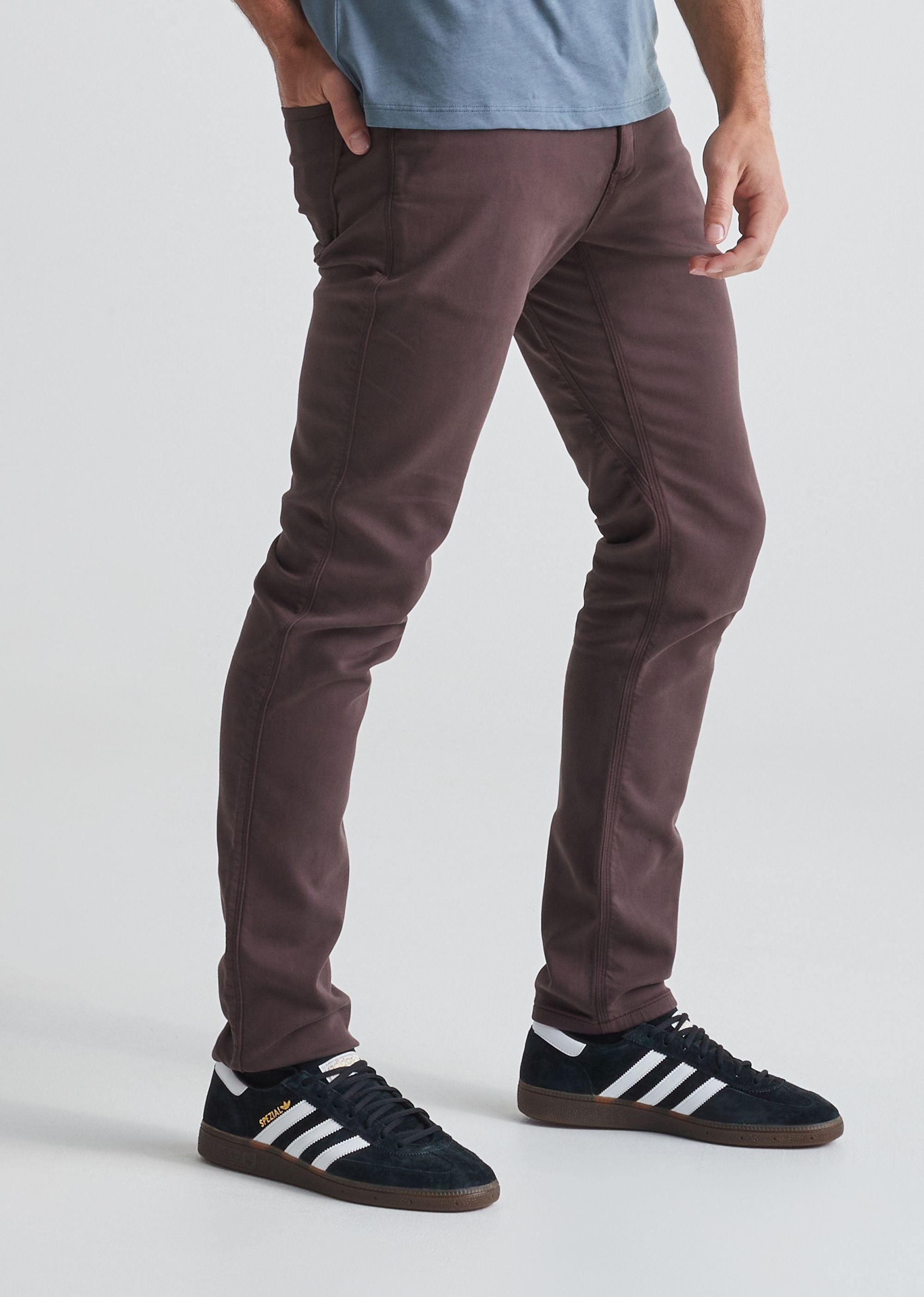 DU/ER Men's No Sweat Slim Pant - Walnut