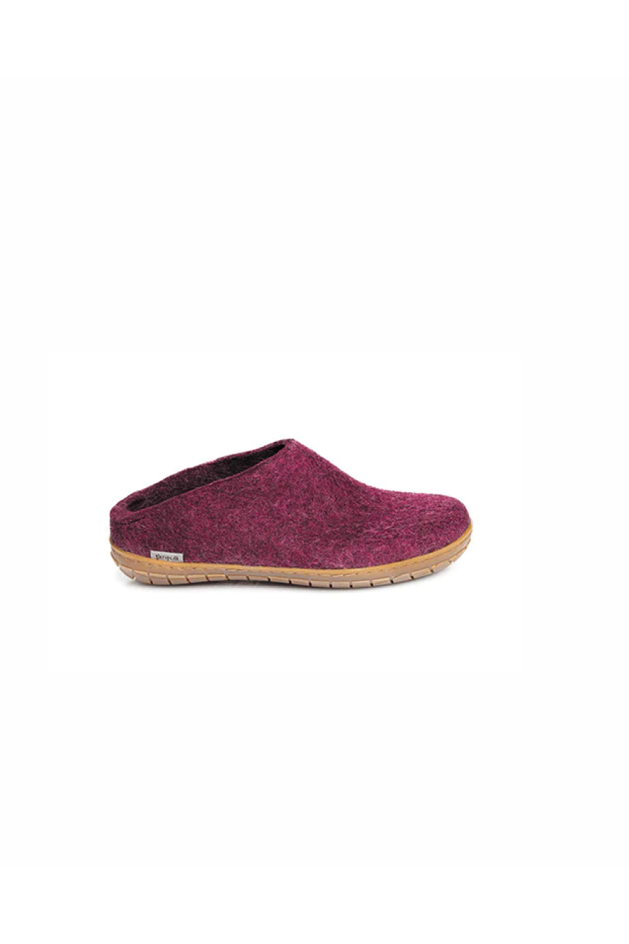 Glerups Slip-On - Honey Rubber- Cranberry