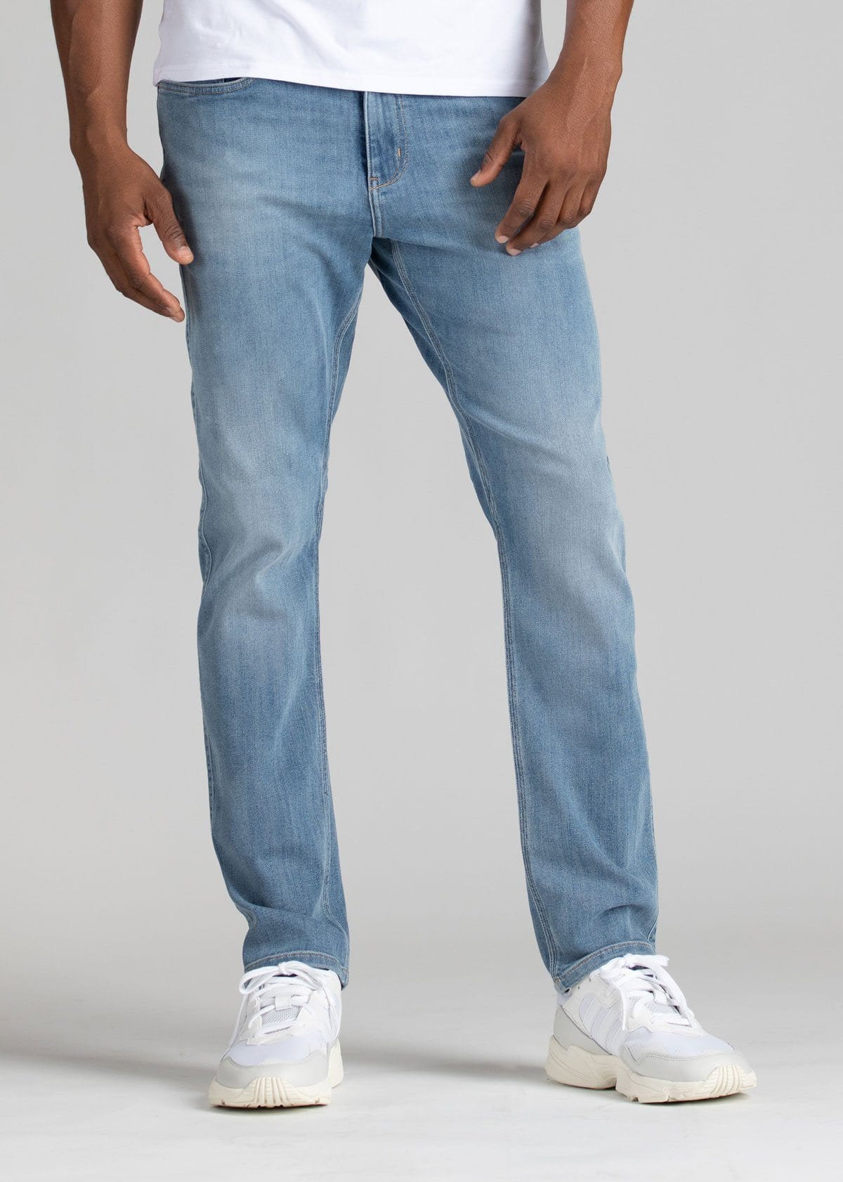 DU/ER Men's Performance Denim Relaxed Tapered Pant - Cascade