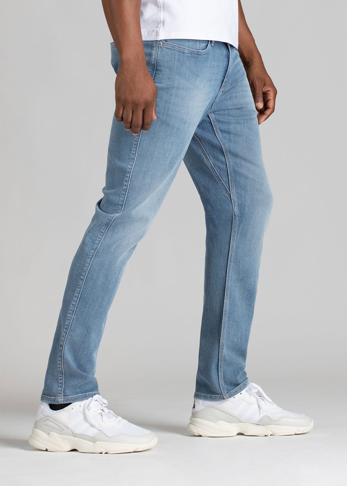 DU/ER Men's Performance Denim Relaxed Tapered Pant - Cascade