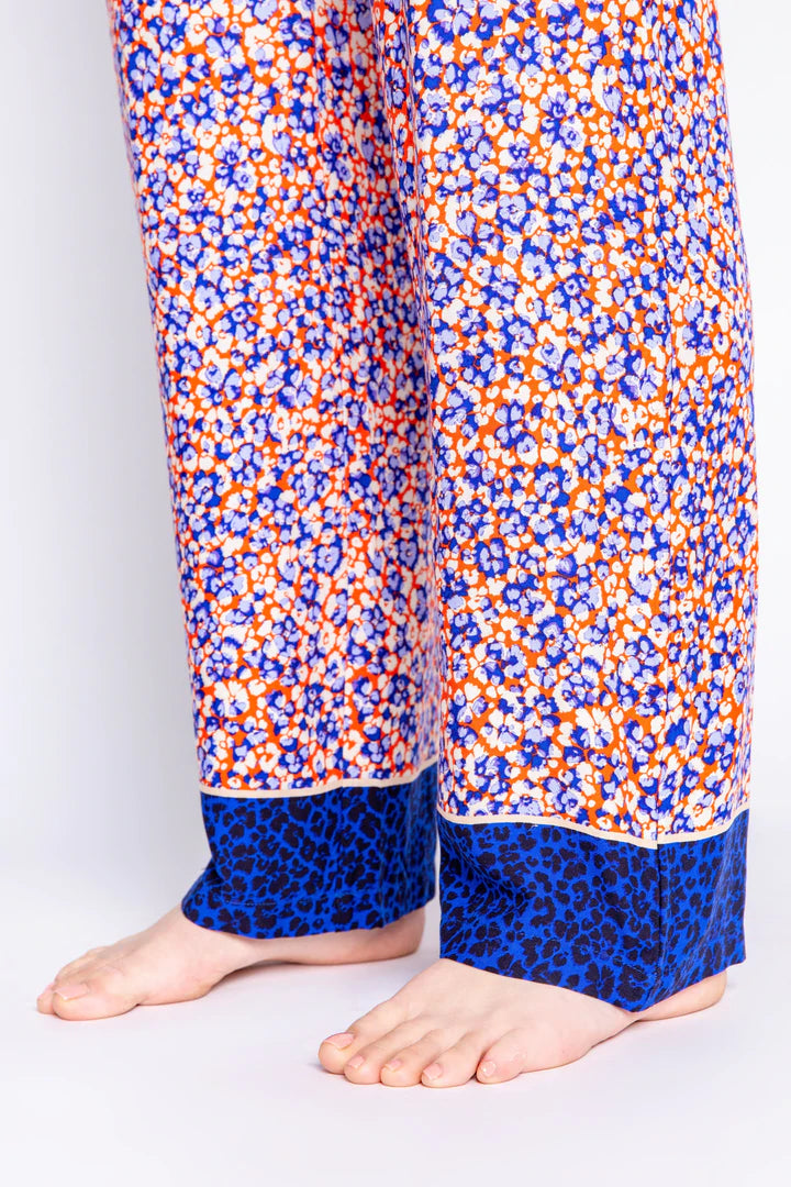 PJ Salvage Blueberry Fields Ditsy Floral Pant