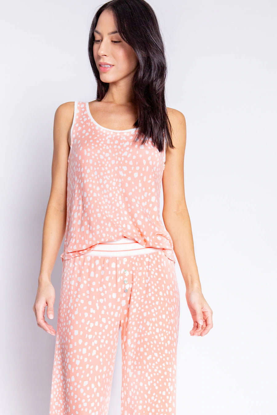 PJ Salvage Crystal Cove Dots Tank