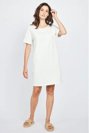 Pistache Terry Cotton Dress