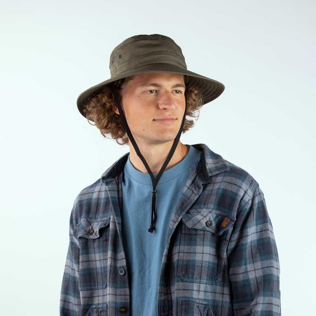 Pistil Men's Sun Hat - Stealth