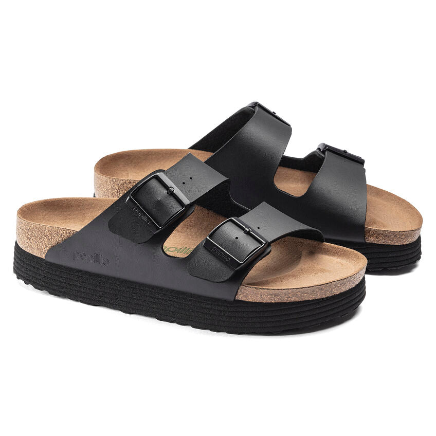 Birkenstock Arizona Platform Birko-Flor Vegan - Narrow