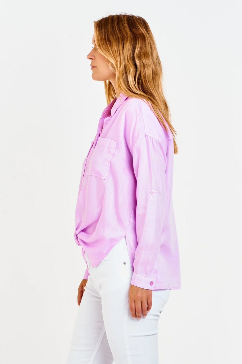 Dear John Arianna Blouse - Pink Lavender