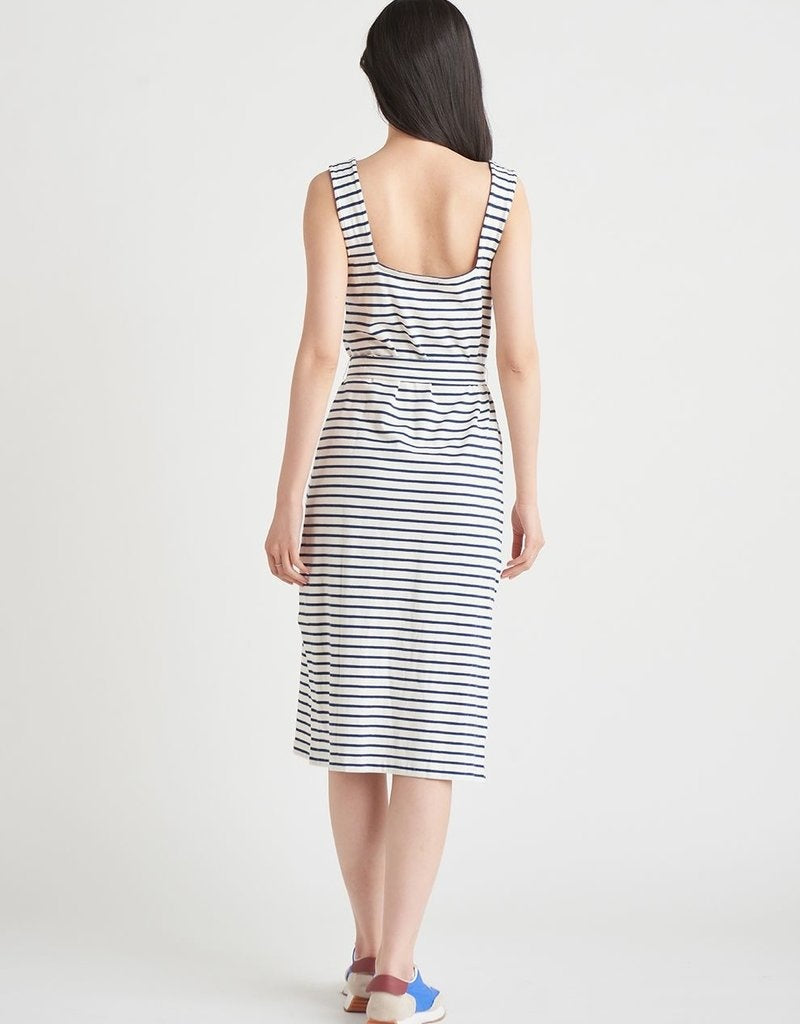 Dex Belted Knit Midi Dress