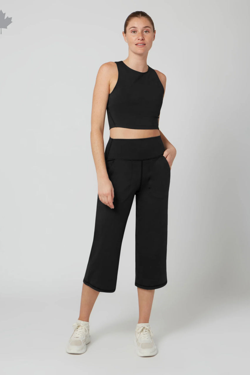 Fig Bernard Wide Leg Crop Pant