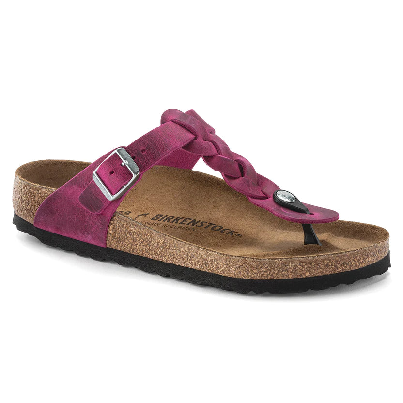 Birkenstock Gizeh Braided Oiled - Festival Fuschia