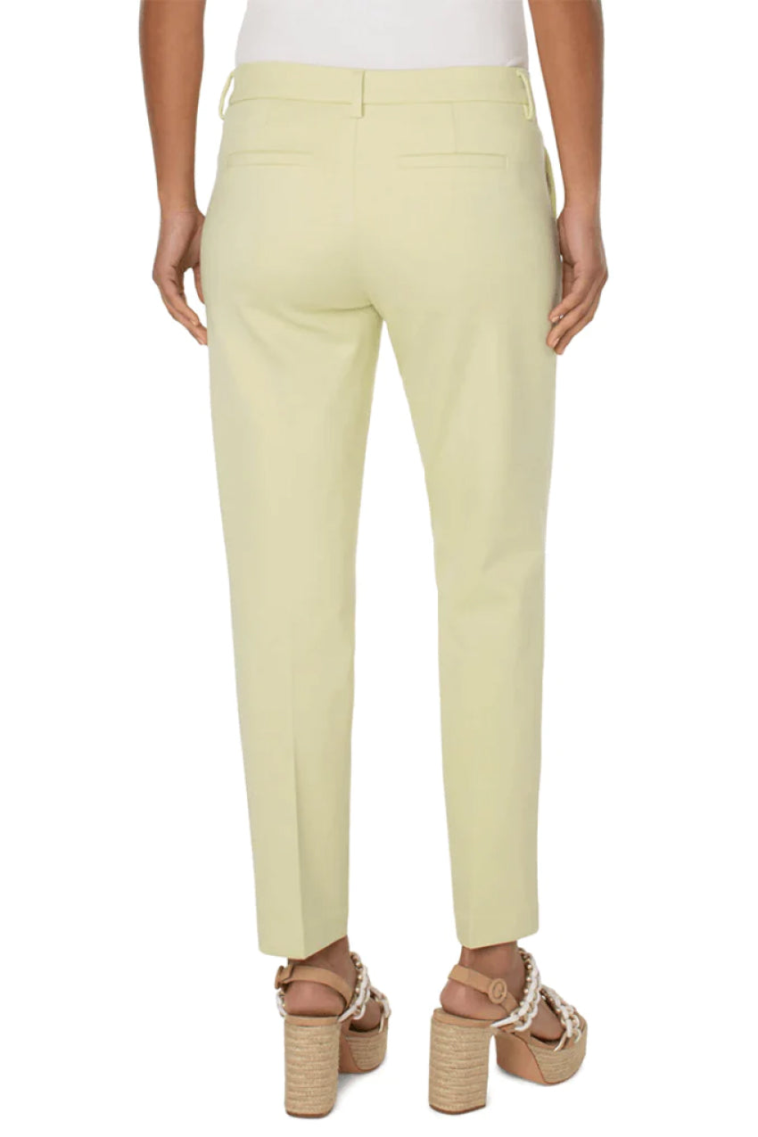 Liverpool Kelsey Knit Trouser  - Lemongrass