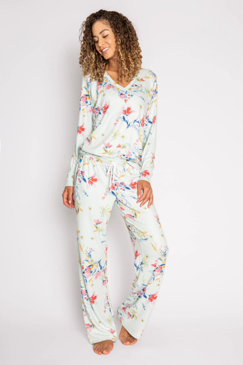 PJ Salvage Budding Bouquet Floral Pant