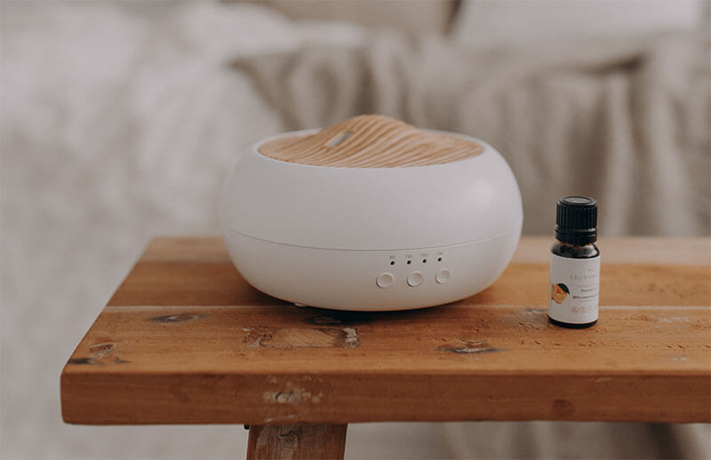 Diffuser met olie voor aromatherapie