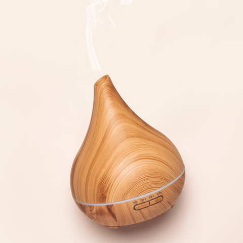 aroma diffuser unity licht hout