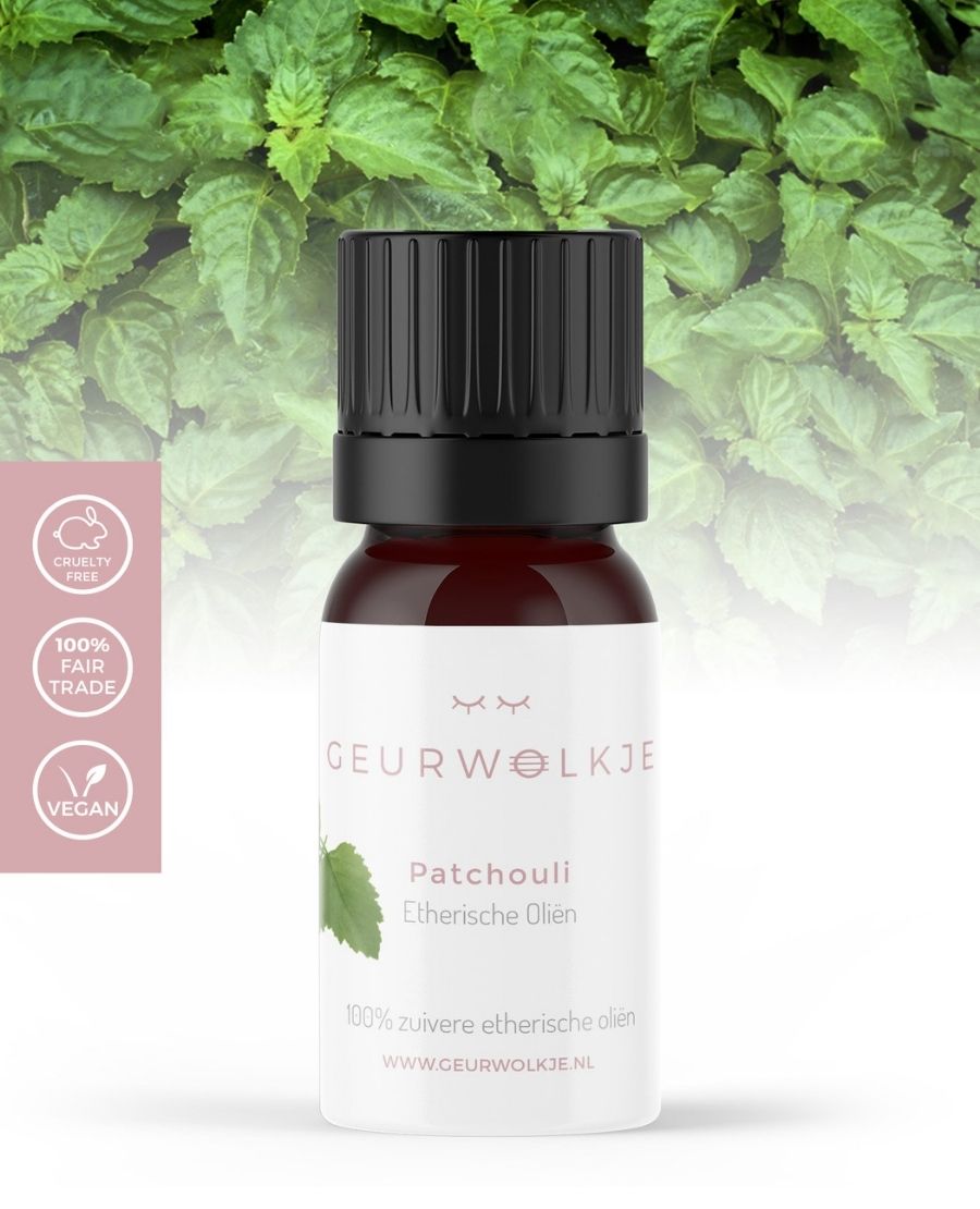 Door Isoleren motief Patchouli - 100% Etherische Olie - 10 ml – Geurwolkje®