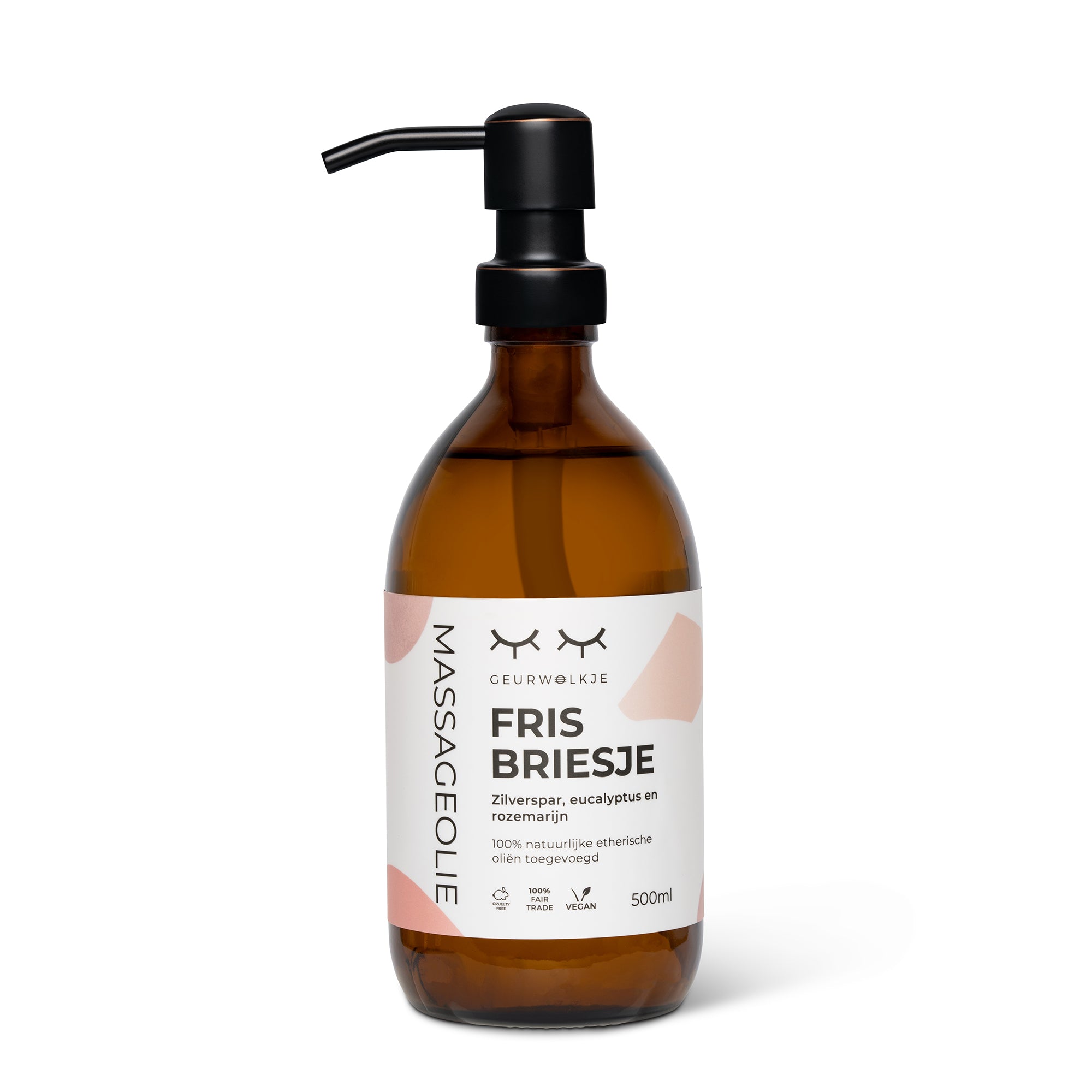 Natuurlijke massage olie - Fris Briesje - 100, 250 en 500 ML