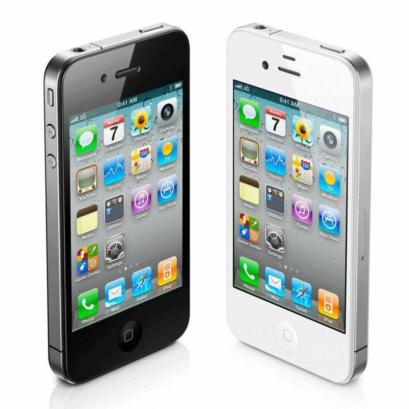 Apple Iphone 4s Black White 16 Gb Import Refurbished Cliktodeal