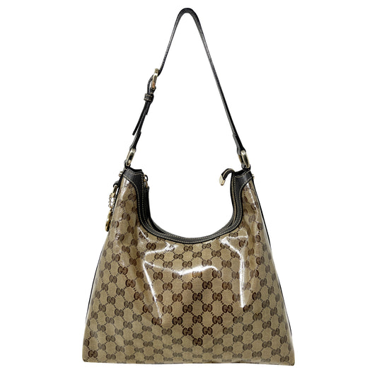 Gucci Medium Abbey D Ring Monogram Hobo Shoulder Bag – The Global  Collective Co.