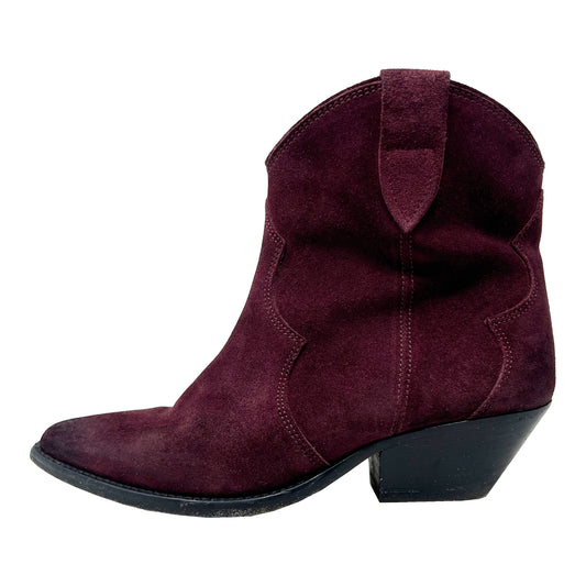 DIOR SUEDE CALFSKIN FISHNET NAUGHTILY D ANKLE BOOTS – Caroline's